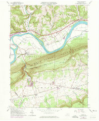 Linden 1965 topographic map thumbnail