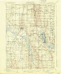 Linesville 1908 topographic map thumbnail