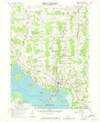 Linesville 1959 topographic map thumbnail