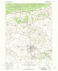 Lititz 1956 topographic map thumbnail