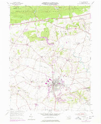 Lititz 1956 topographic map thumbnail
