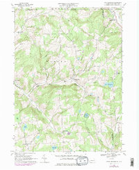 Little Meadows 1967 topographic map thumbnail