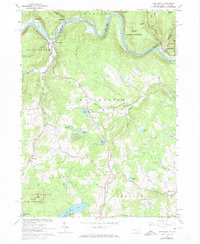 Long Eddy 1965 topographic map preview