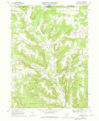 Lottsville 1968 topographic map thumbnail