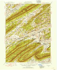 Loysville 1930 topographic map preview