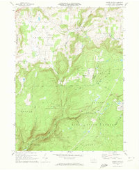 Cherry Flats 1970 topographic map thumbnail