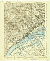 Chester 1898 topographic map thumbnail