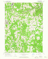 Chicora 1964 topographic map thumbnail