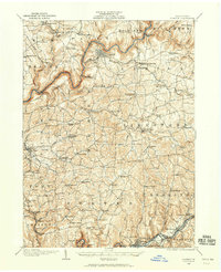 Clarion 1906 topographic map thumbnail