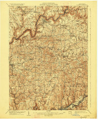 Clarion 1907 topographic map thumbnail