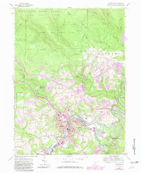 Clearfield 1959 topographic map thumbnail