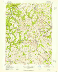 Clinton 1954 topographic map thumbnail