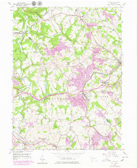 Clinton 1954 topographic map thumbnail