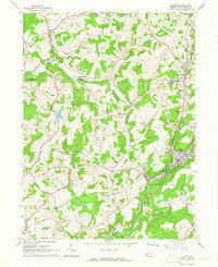 Clymer 1963 topographic map thumbnail