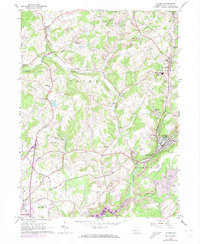 Clymer 1963 topographic map thumbnail