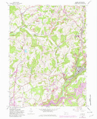 Clymer 1963 topographic map thumbnail