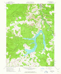 Coalport 1961 topographic map thumbnail