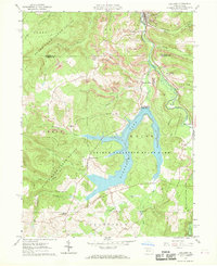 Coalport 1961 topographic map thumbnail