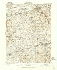 Coatesville 1904 topographic map thumbnail
