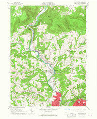 Cogan Station 1965 topographic map thumbnail