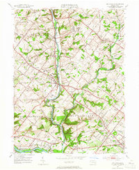 Collegeville 1951 topographic map thumbnail