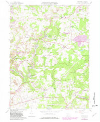 Commodore 1961 topographic map preview