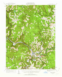 Confluence 1931 topographic map preview