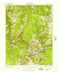Confluence 1931 topographic map preview