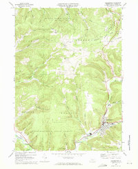 Coudersport 1969 topographic map thumbnail