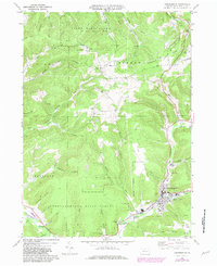 Coudersport 1969 topographic map thumbnail
