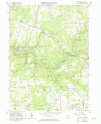 Cranberry 1963 topographic map thumbnail