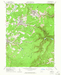 Cresson 1963 topographic map thumbnail