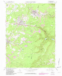 Cresson 1963 topographic map thumbnail
