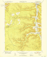 Crosby 1950 topographic map thumbnail