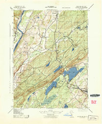 Culvers Gap topographic map thumbnail