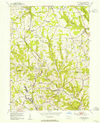 Curtisville 1953 topographic map thumbnail