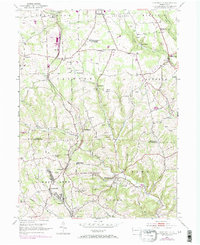 Curtisville 1953 topographic map thumbnail