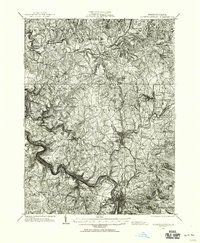 Connellsville 1931 topographic map thumbnail