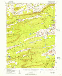 Conyngham 1955 topographic map thumbnail