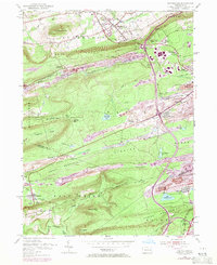 Conyngham 1955 topographic map thumbnail