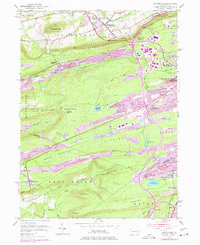 Conyngham 1955 topographic map thumbnail