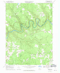 Cooksburg 1967 topographic map thumbnail