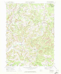 Coolspring 1969 topographic map thumbnail