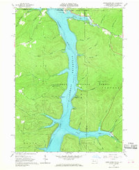 Cornplanter Run 1966 topographic map thumbnail