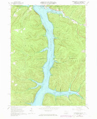Cornplanter Run 1966 topographic map thumbnail
