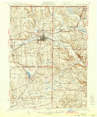 Corry 1932 topographic map thumbnail