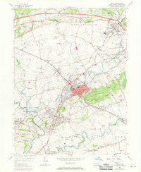 Ephrata 1956 topographic map thumbnail