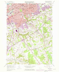 Erie South 1957 topographic map thumbnail