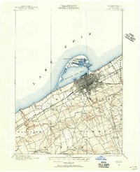 Erie 1899 topographic map thumbnail