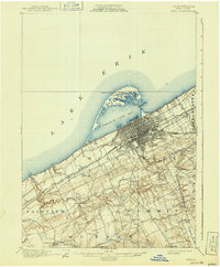 Erie 1900 topographic map thumbnail